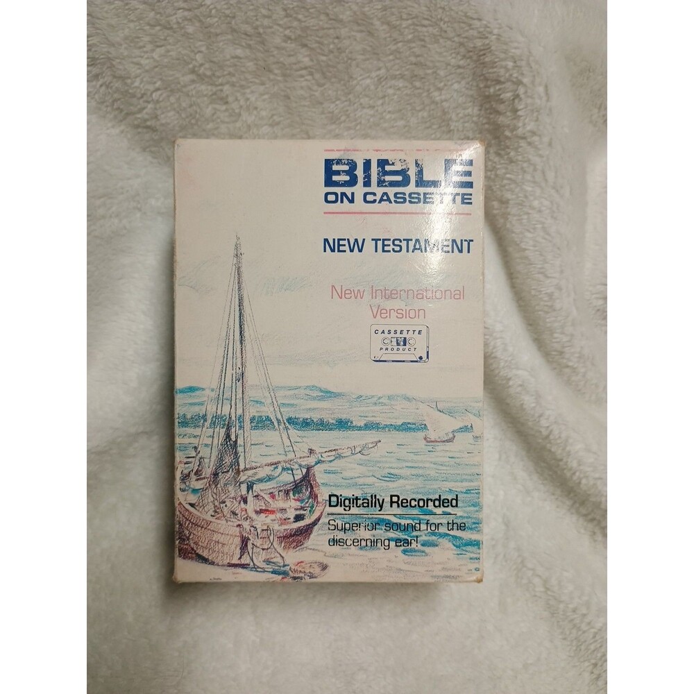 Vintage Holy Bible on Cassette NIV Version NEW